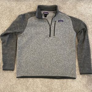 Patagonia Better Sweater Mens Jacket - Gray size large
